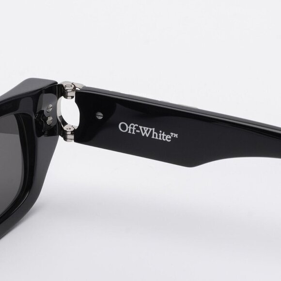 NWT Off-White Fillmore Black Rectangle 49mm Sunglasses